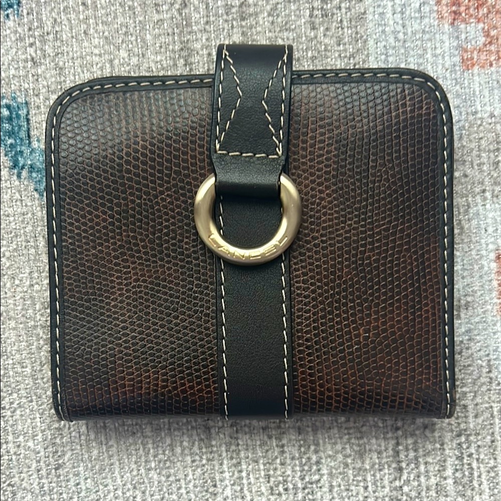 Lancel leather wallet